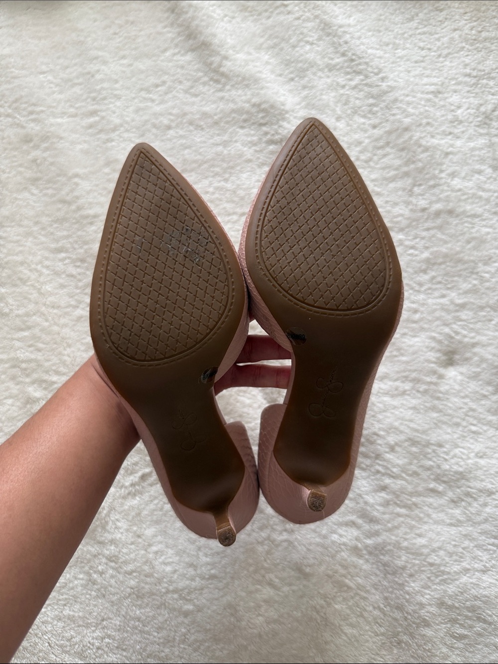 Jessica Simpson Dusty Rose Pointed D'Orsay Pumps - Picture 2 of 4